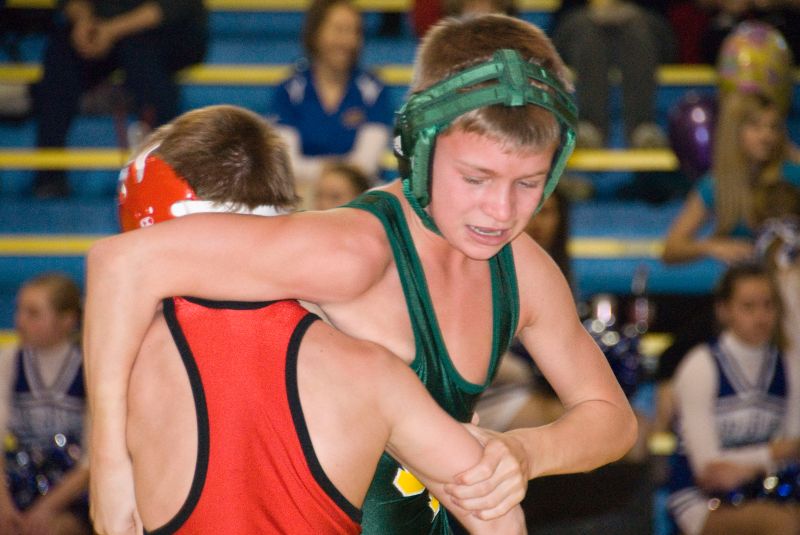 High School Wrestling Boner