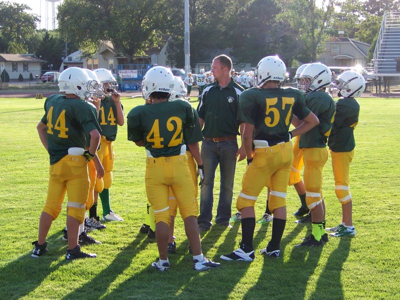 Kennedy Raby St. Francis - Junior High Football Team Opens With Win