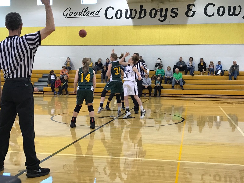 St. Francis Junior High Girls Play at Goodland